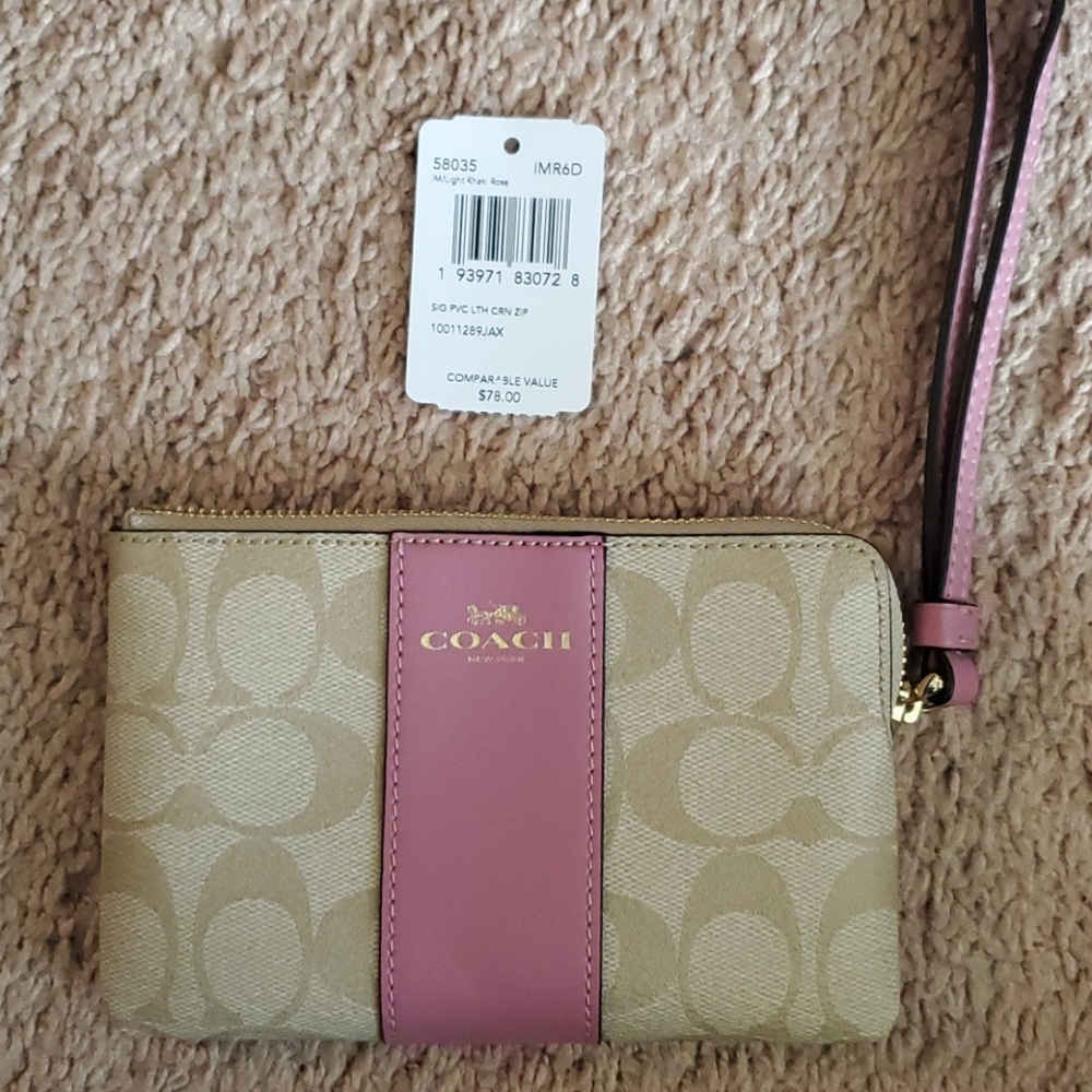 Brand new coach wristlet